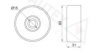 AUTEX 642001 Tensioner Pulley, v-ribbed belt